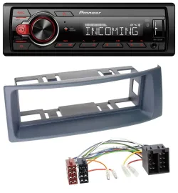 Pioneer Bluetooth USB DAB MP3 Autoradio für Renault Scenic Megane bis 03 grau