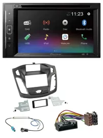 Pioneer Bluetooth MP3 USB 2DIN DAB DVD Autoradio für Ford Focus (2011-2014)