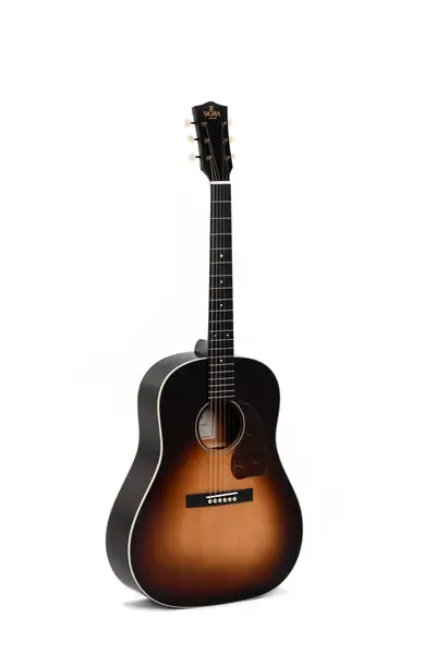 Электроакустическая гитара Sigma JM-SG45 Slope Shoulder Dreadnought Sunburst