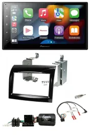 Pioneer DAB Bluetooth 2DIN USB Lenkrad Autoradio für Fiat Ducato 2012-2015 Piano