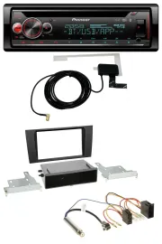 Pioneer DAB CD MP3 USB Bluetooth Autoradio für Audi A4 (B5 1999-2001) Symphony
