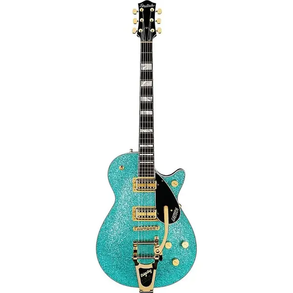 Электрогитара Gretsch G6229TG LE Players Jet BT Guitar W/Bigsby Gold Hardware Ocean Turquoise Sparkle