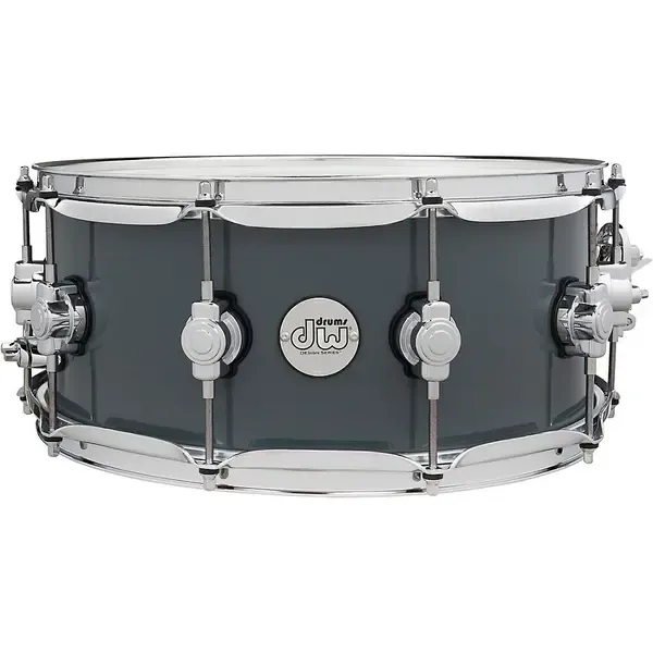 Малый барабан DW Design Maple 14x6 Steel Gray