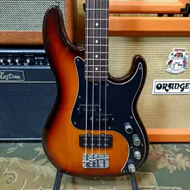 Бас-гитара Fender American Deluxe Precision Bass P-H Sunburst USA 1997