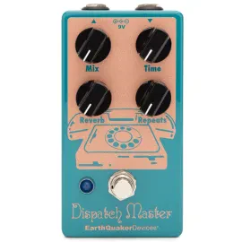 EarthQuaker Devices Dispatch Master V3 SR Water Blue Delay and Reverb Pedal