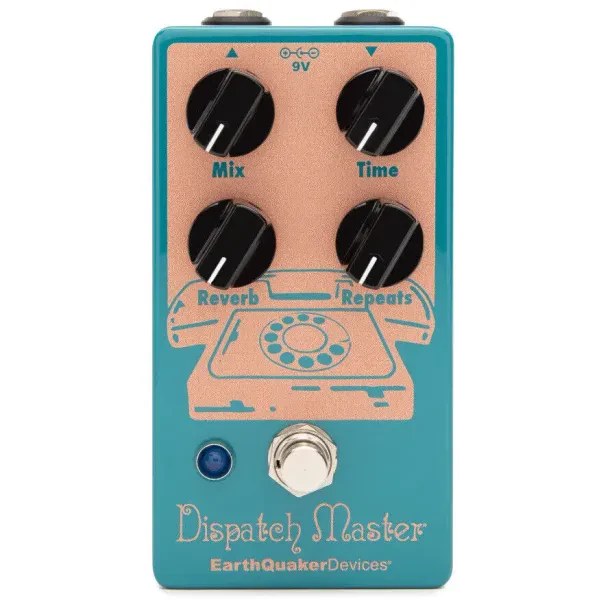 EarthQuaker Devices Dispatch Master V3 SR Water Blue Delay and Reverb Pedal