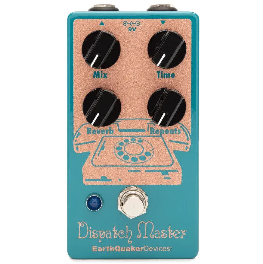 Педаль эффектов для электрогитары EarthQuaker Devices Dispatch Master V3 Delay Reverb