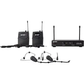 Микрофонная радиосистема Gemini UHF-02HL 2-Channel Wireless Headset/Lavalier Combo System S34