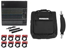 Аналоговый микшер Mackie 1604VLZ4 с чехлом и кабелями