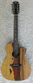 Б/У Электроакустическая гитара Luna Guitars Vista Eagle 12-String 12-струнная, тропическая древесина, с жестким кейсом