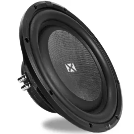NVX SMW12D4 | S-Series Shallow Mount Dual 4-Ohm Subwoofer