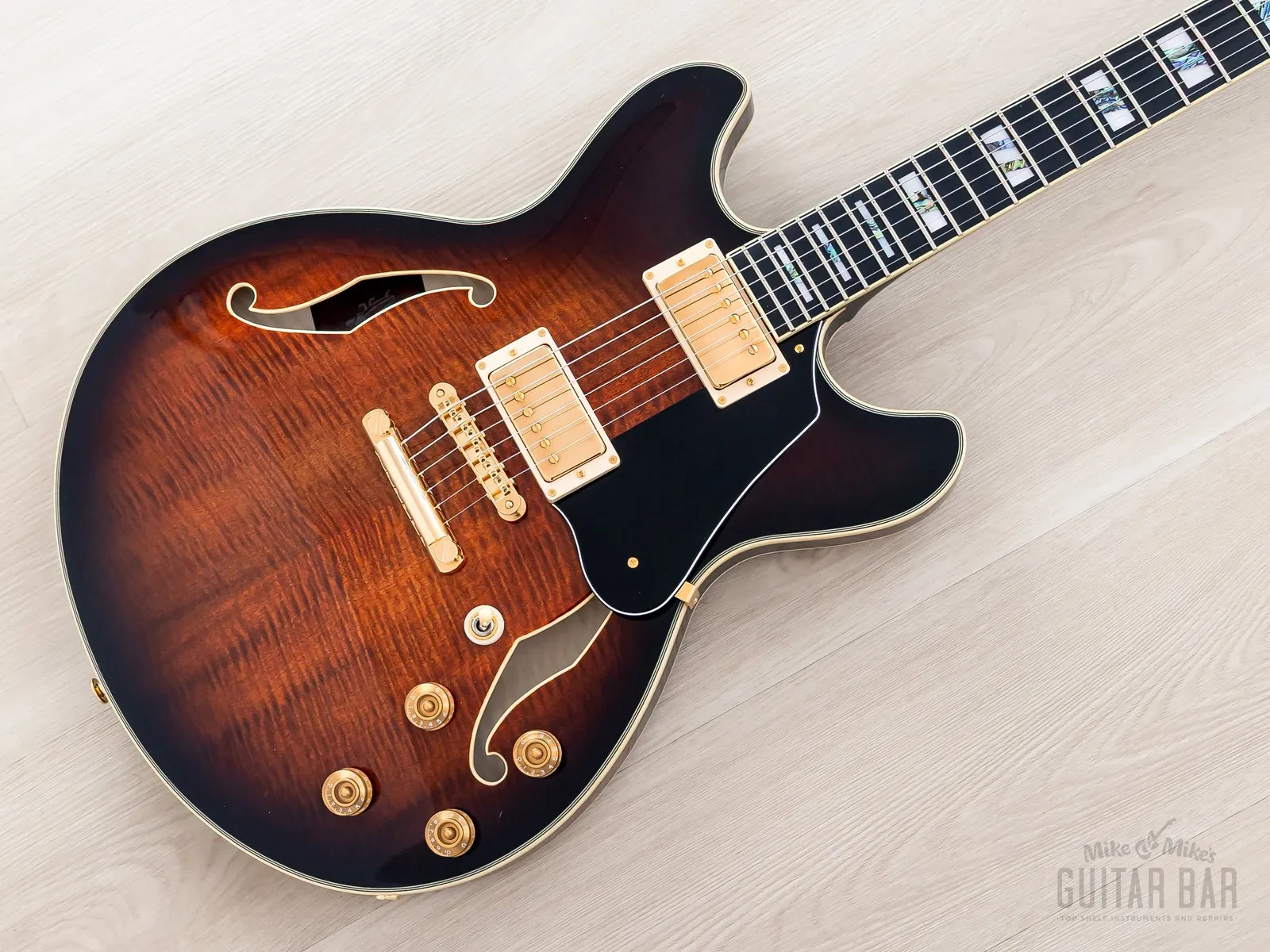 2025 Ibanez JSM100 John Scofield Signature Semi-Hollow w/ Case, Tags