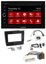 Blaupunkt MP3 DVD Bluetooth DAB 2DIN USB Autoradio für Isuzu D-Max 2020 2021 Kla
