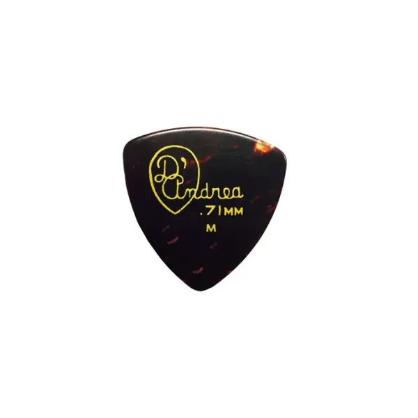 Медиаторы D'Andrea 346 Shape Celluloid Shell Medium 0.71 (72 штуки)