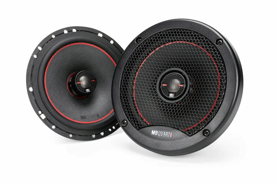 2) MB QUART RK1-116  6.5" Reference 2-Way Coaxial Audio Speaker System w/ Grills