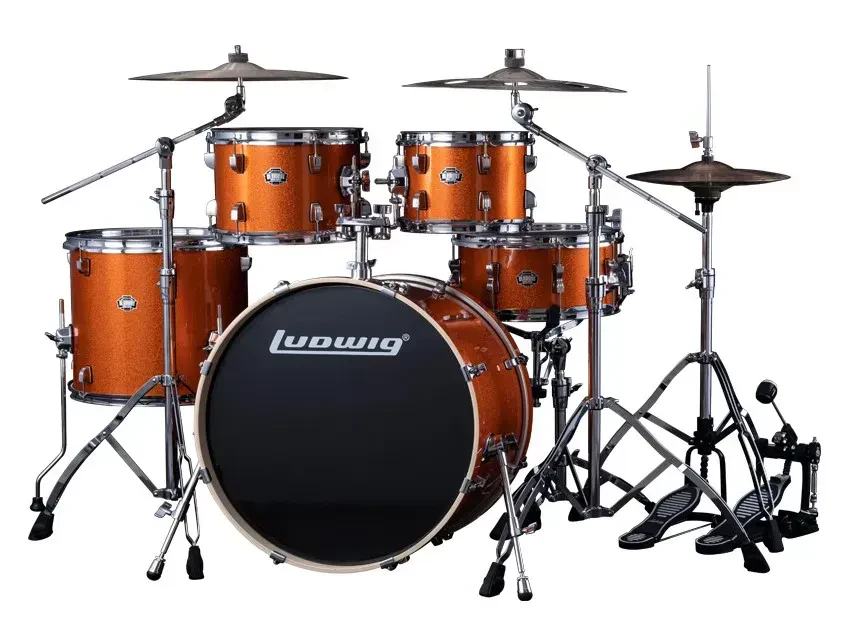 Барабанная установка Ludwig Element оранжевая