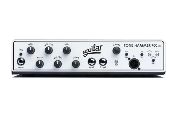 Усилитель для бас-гитары Aguilar Tone Hammer 700 Bass Head, 700W Limited Edition Winter White