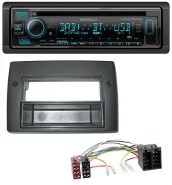 Автомагнитола для Fiat Stilo 192 (2001–2008) Kenwood Bluetooth DAB CD MP3 USB