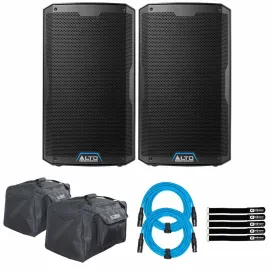 Alto Pro TS412 12" 2-Way Powered Active DJ PA Speaker w Bluetooth Pair & Bags
