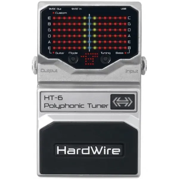 Тюнер педальный Digitech HT-6 Polyphonic Tuner