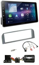 Автомагнитола для Alfa 147/GT Pioneer Bluetooth, USB, DAB, антрацит