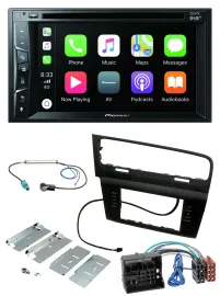 Pioneer MP3 USB DVD Bluetooth DAB 2DIN Autoradio für VW Golf VII (ab 11/2012)