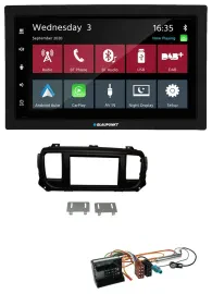 Blaupunkt 2DIN MP3 USB Bluetooth DAB Autoradio für Citroen Jumpy Dispatch Spacet