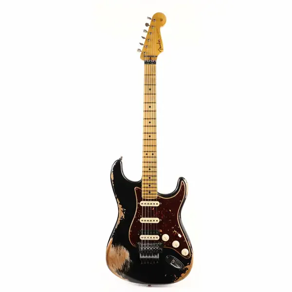 Электрогитара Fender Custom Shop ZF Stratocaster Heavy Relic Black