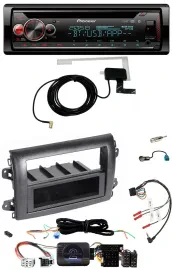 Автомагнитола для Fiat Ducato Serie 8 (с 2021) Pioneer DAB, CD, USB, Bluetooth, поддержка кнопок на руле