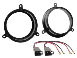 Lautsprechereinbauset für Renault Megane Scenic ab 09 ZOE 165 mm Tür Front Heck
