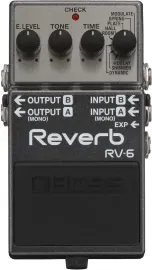 Б/У Педаль эффектов для электрогитары Boss RV-6 Reverb/Delay