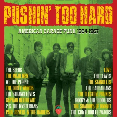 VARIOUS ARTISTS - Pushin' Too Hard (American Garage Punk 1964-67) (3CD, Box)