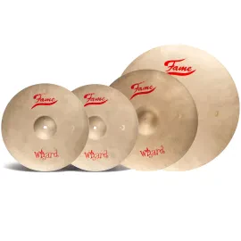 Wizard Cymbal Set 14" HiHat 16" Thin 20" Thin Ride B20 Bronze Handgehämmert