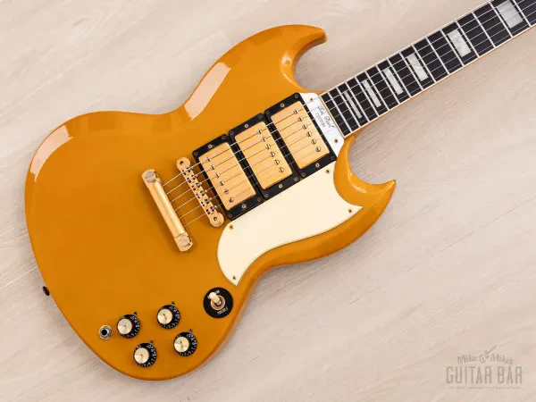 1991 Gibson 30th Anniversary '61 Les Paul SG Custom TV Yellow