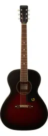 Gretsch Jim Dandy Concert Acoustic Guitar, Deep Cherry Burst Finish