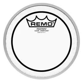 Пластик для барабана Remo 6" Pinstripe Clear Crimplock