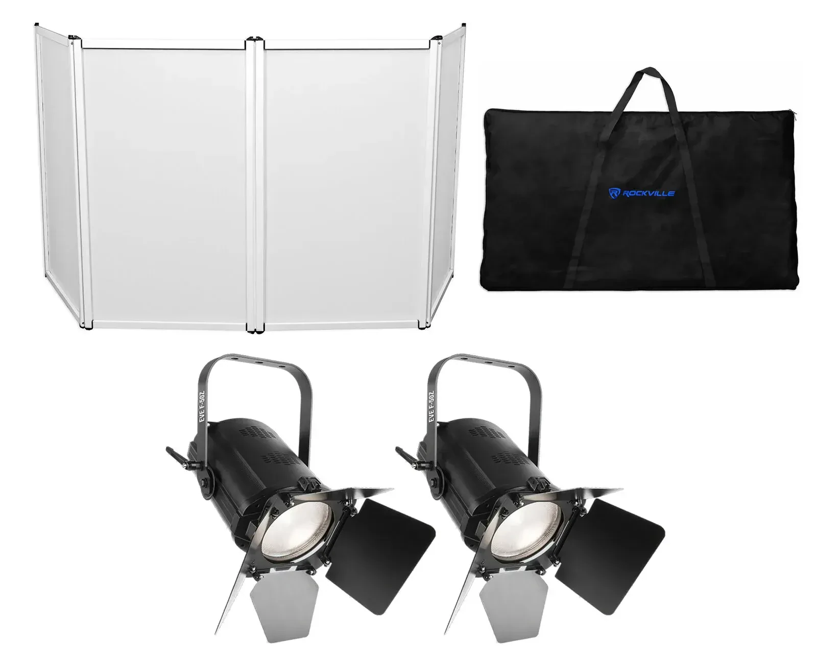 Светодиодный прибор Chauvet DJ EVE F-50Z с аксессуарами (пара)