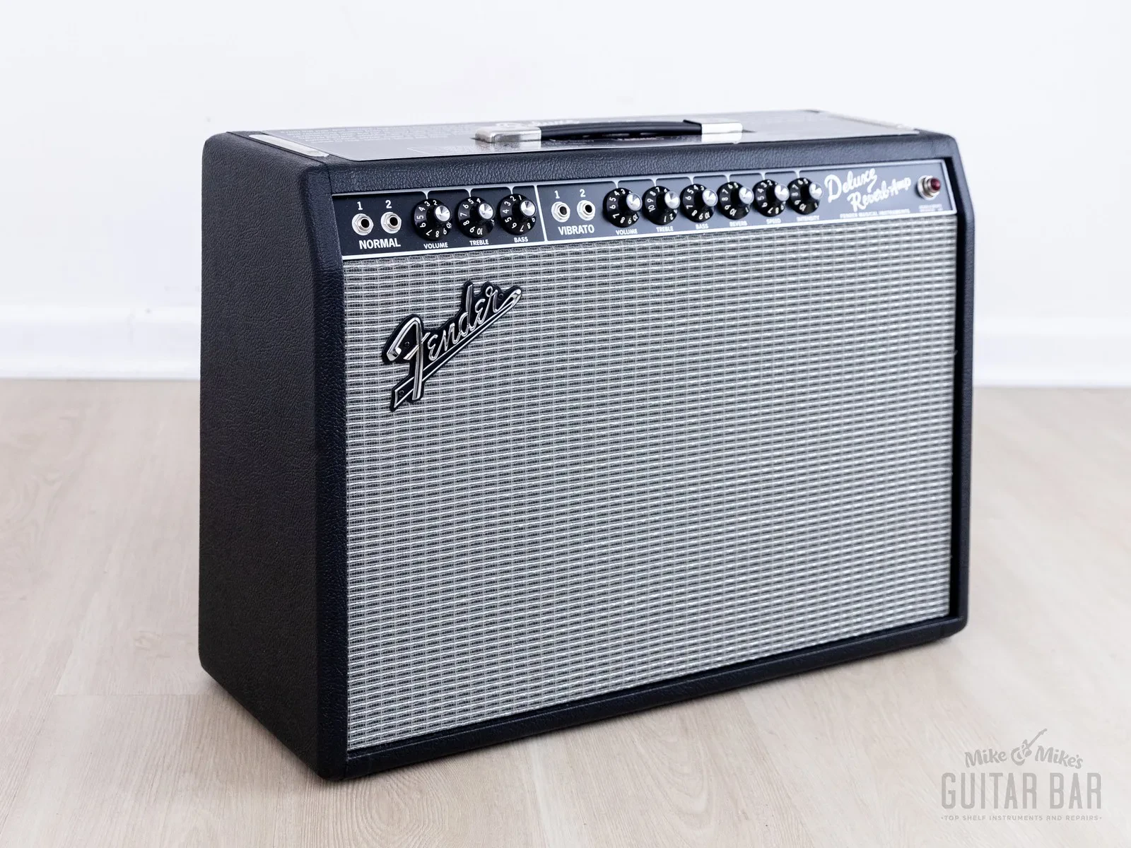 2024 Fender '65 Deluxe Reverb Black Panel Vintage Reissue Tube Amp w/ Cover