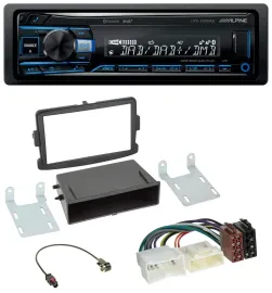 Alpine USB Bluetooth DAB MP3 Autoradio für Dacia Logan Sandero Opel Vivaro