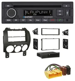 Blaupunkt USB MP3 Bluetooth DAB CD Autoradio für Mazda 2 (ab 2007)