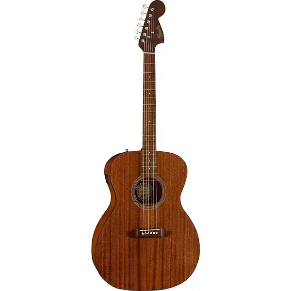 Электроакустическая гитара Fender California Monterey Standard All-Mahogany A/E Guitar Natural