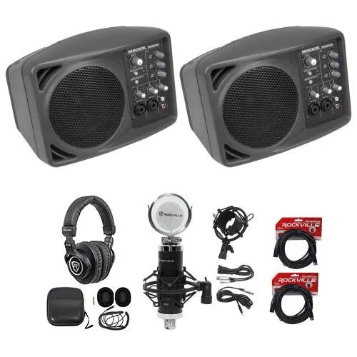 Комплект для подкастов Mackie SRM150+PRO-M50+RCM03+XLR PACK