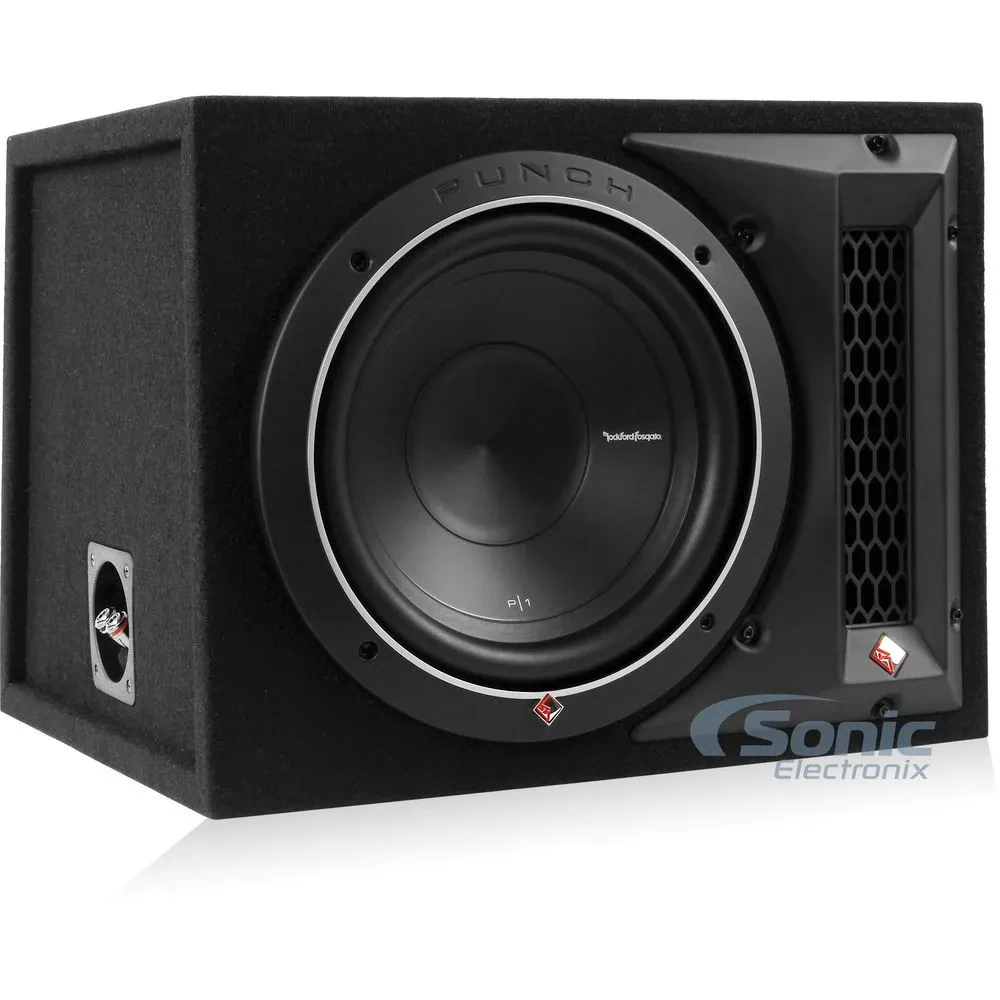 Сабвуфер пассивный Rockford Fosgate Punch P1-1X10 10", фазоинверторный, в корпусе
