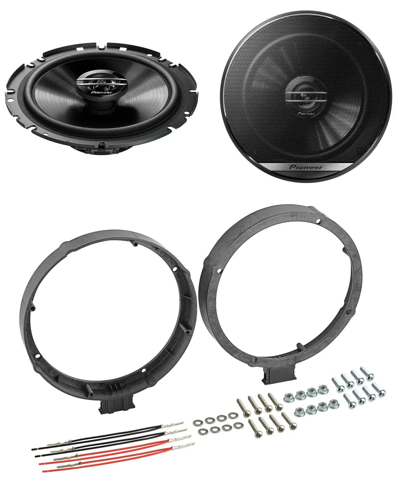 Pioneer 300Watt 2-Wege 16,5cm Lautsprecher für Bugatti Seat Skoda VW GF 20 Türe