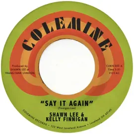 Виниловая пластинка Shawn Lee - Say It Again / Harpsichord Rock [New 7" Vinyl] Colored Vinyl, Clear