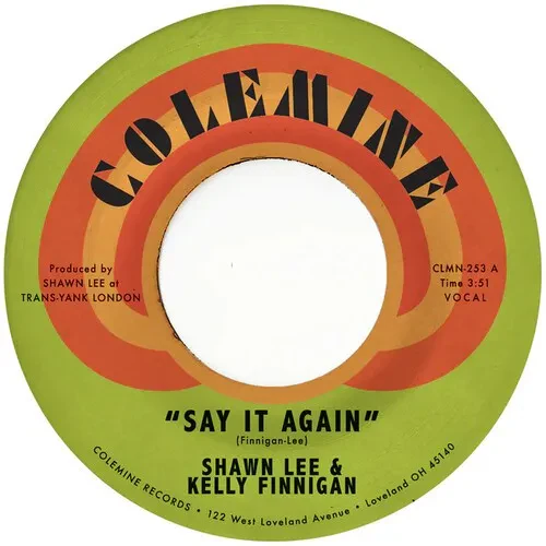 Виниловая пластинка Shawn Lee - Say It Again / Harpsichord Rock [New 7" Vinyl] Colored Vinyl, Clear