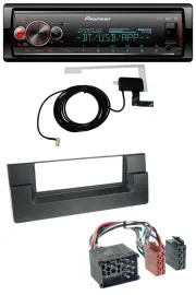 Автомагнитола для BMW 5 (E39), X5 (E53) Pioneer Bluetooth, DAB, USB, MP3 (Rundpin)
