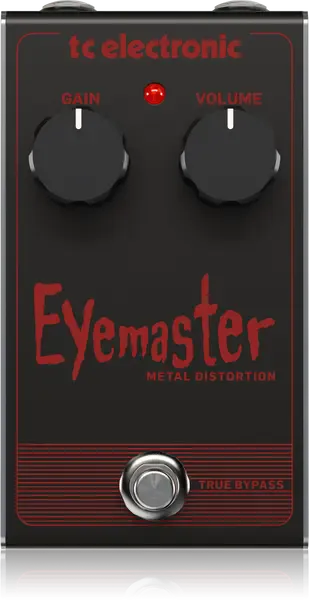 Педаль эффектов для электрогитары TC Electronic Eyemaster Metal Distortion