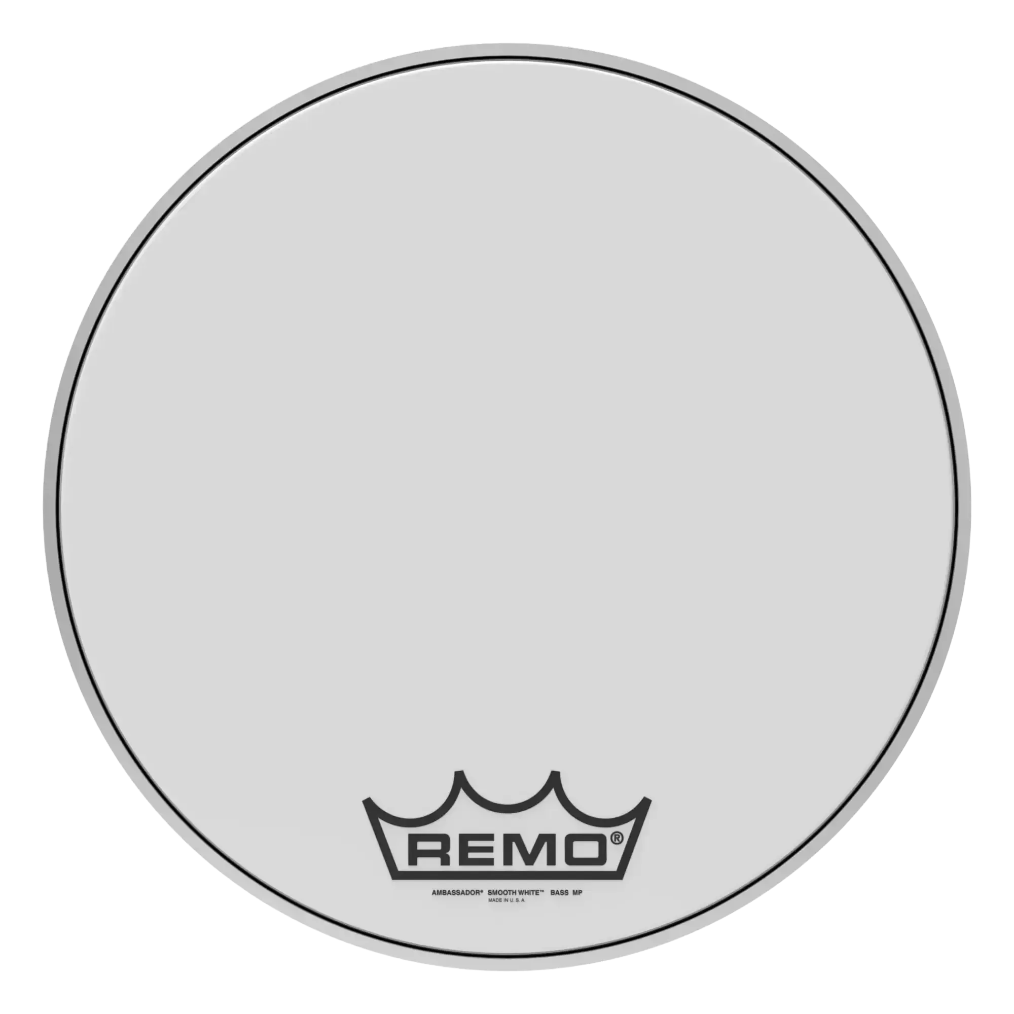 Пластик для барабана Remo 18" Ambassador Smooth White Crimplock