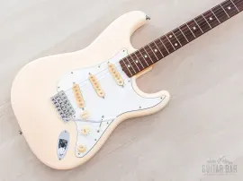 Б/У Электрогитара Fender Stratocaster '62 Vintage Reissue ST62 Olympic White (Japan, 2013)